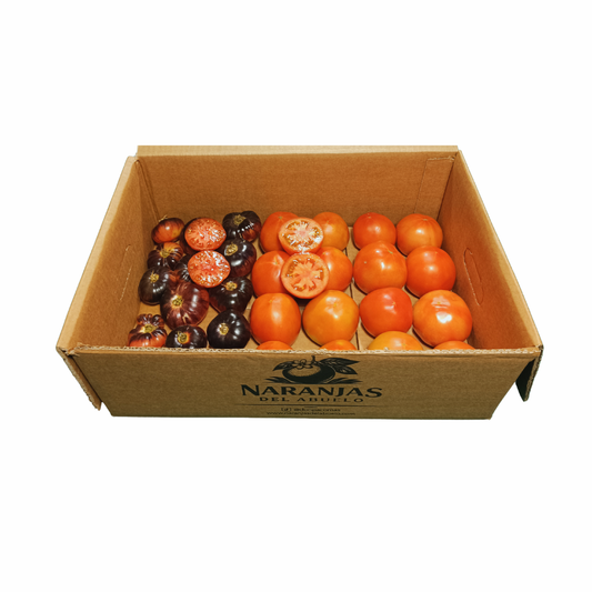 Caja Tomate de Ensalada Variado 4kg